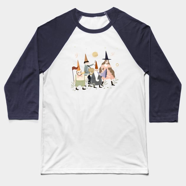 Marching Band Baseball T-Shirt by chiarodiluna
